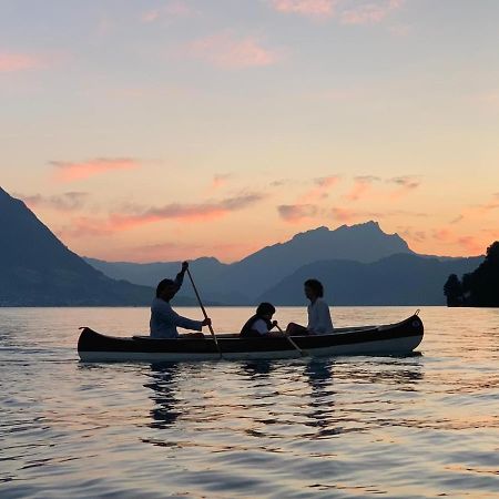 Ferienwohnungen Mit 4 Betten In Gersau Direkt Am Vierwaldstaettersee エクステリア 写真