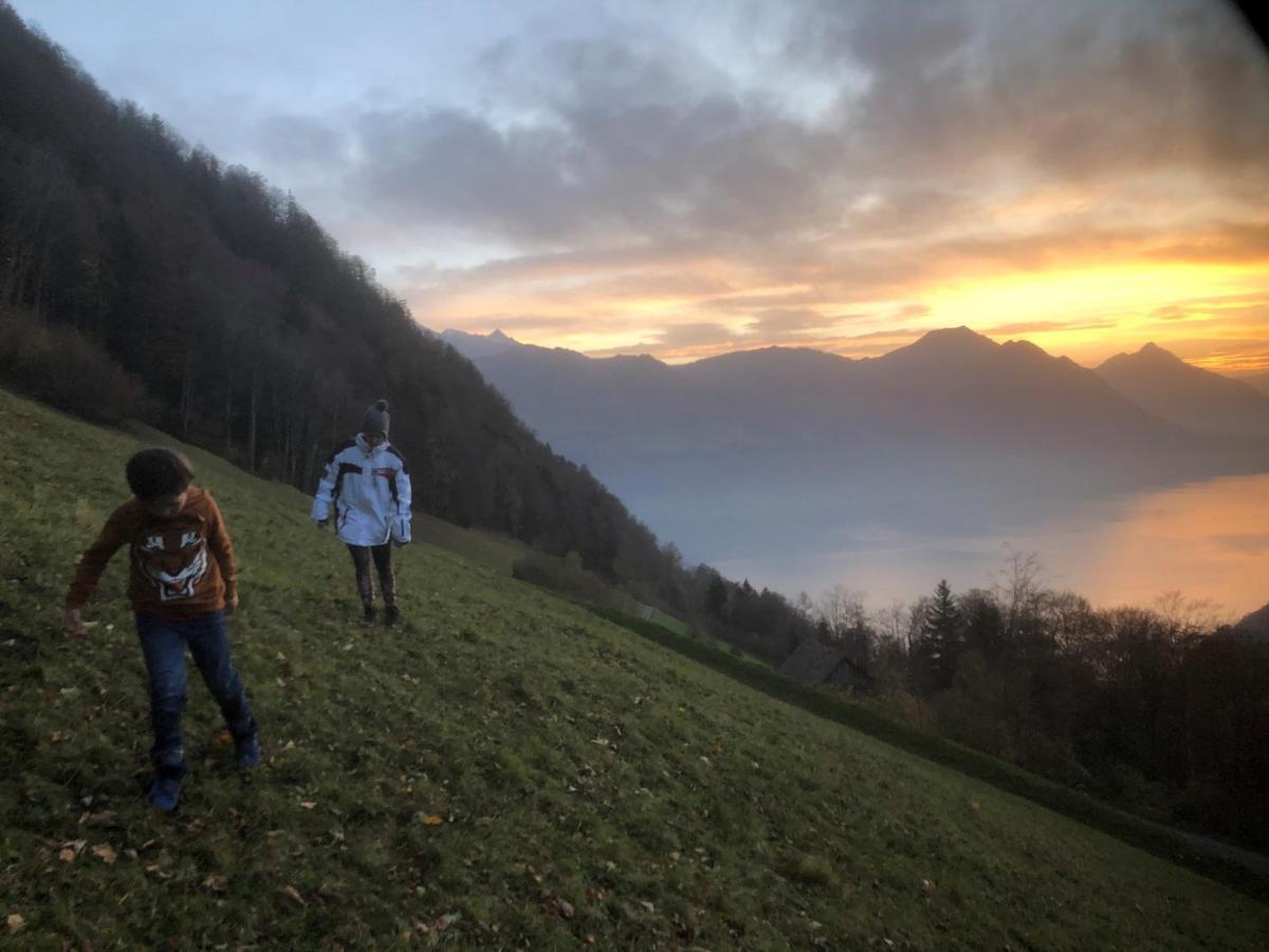 Ferienwohnungen Mit 4 Betten In Gersau Direkt Am Vierwaldstaettersee エクステリア 写真
